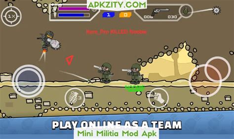Mini Militia Mod Apk 5.5.3 (All Unlocked, Unlimited Everything).